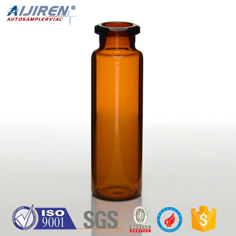 23mm outer diameter silanized crimp neck hs vials